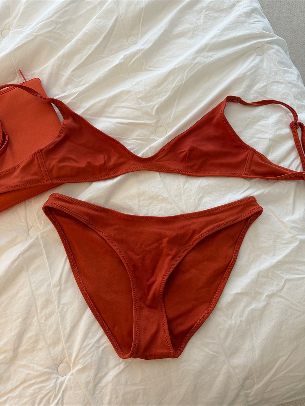 MAIA Triangl Bikini in Rust